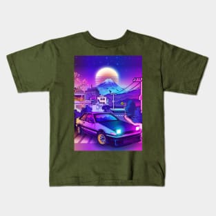 Toyota AE86 Trueno Initial D Kids T-Shirt